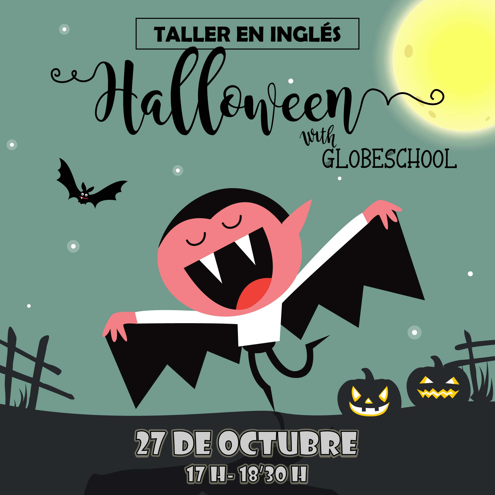 Taller en inglés de Halloween
